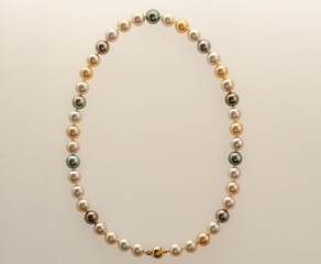 minimalist greeting background with beautiful jewelry