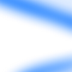 Transparent glowing blue gradient abstract element