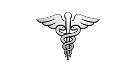 Caduceus medical symbol icon healthcare and medicine design element