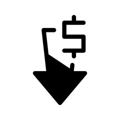 Low Price Icon Vector Symbol Design Illustration