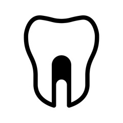 Tooth Icon Vector Symbol Design Illustration