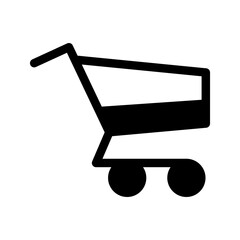 Shopping Cart Icon Vector Symbol Design Illustration