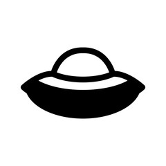 Ufo Icon Vector Symbol Design Illustration