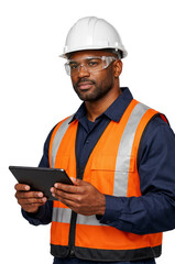 portrait of a construction worker