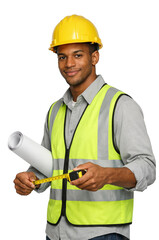 portrait of a construction worker