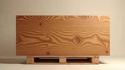 Natural wood grain texture on pallet brown