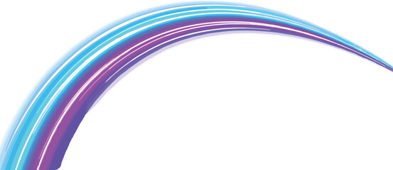 Colorful abstract arc, glowing rainbow streaks, vibrant gradient curve, digital light wave, modern design, dynamic flow, futuristic background, spectrum art