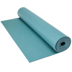 Yoga mat exercise mat fitness mat workout mat pilates mat stretching mat gym equipment teal roll foam