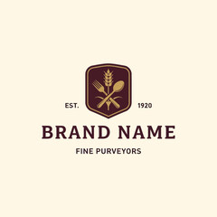 Logo Design for Fine Purveyors Brand.