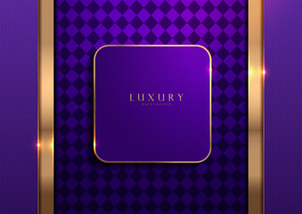 luxury purple background with geometric square frames, diagonal lines, and a checkerboard pattern is perfect for website banners, stage decorations, modern abstract designs.