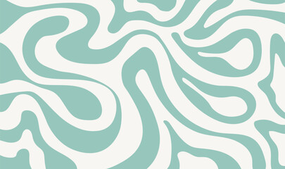 Abstract Organic Wavy Line Pattern Background. Minimal Wavy Abstract Pattern with Soft Pastel Tones.