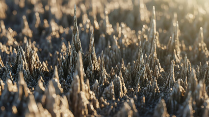 Cactus Spire Field at Sunrise