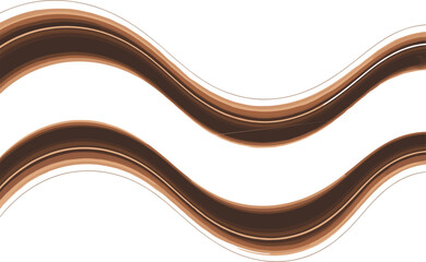 Abstract, wavy, brown, layered, fluid, motion, parallel, sine, curve, rhythmic, pattern, design, texture, dynamic, flow, horizontal, smooth, art, background, illustration