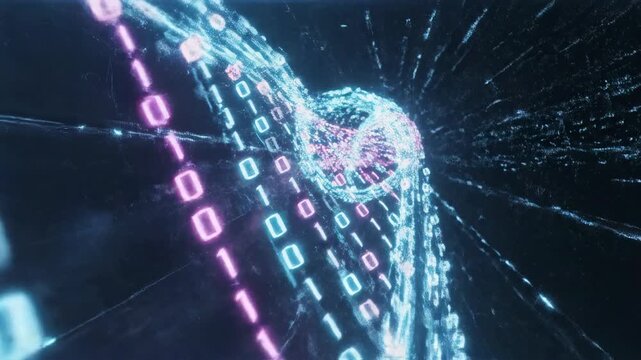 binary code background