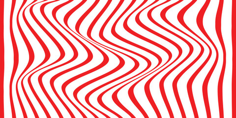 simple vertical red line wave pattern for banner poster background.
