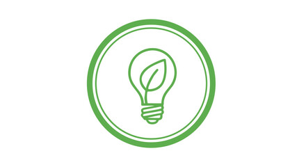 Save Energy Environmental Sign Vector