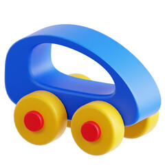 Car Toy 3D Illustration