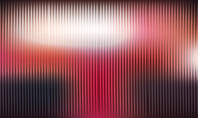 Abstract red and black lines illustration