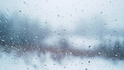 rain drops on window