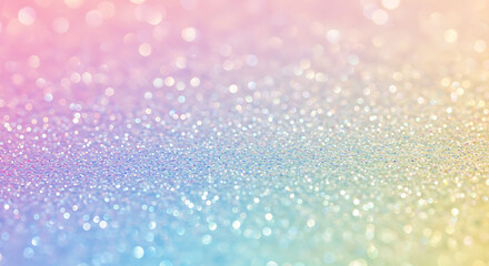 Beautiful rainbow colored glittering background with shimmering lights