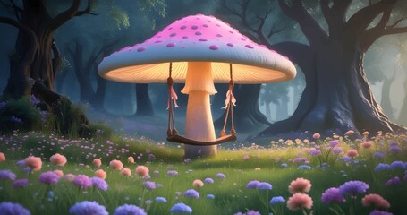 The Glowing Mushroom Cottage