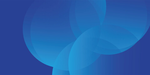 Abstract modern blue circles background. Modern minimal vector design template. geometric shapes background for web banner, flyer, poster, brochure, cover