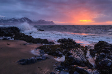 Wintermorning at Iceland