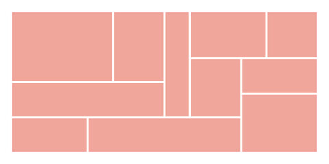 Blank bento grid system with bento style layout templates for web comics grids varied panel arrangements and flexible tile sizes for creative layouts