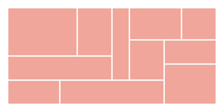 Blank bento grid system with bento style layout templates for web comics grids varied panel arrangements and flexible tile sizes for creative layouts
