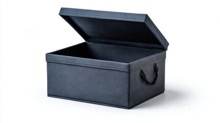Foldable storage box isolated on white background