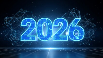 Future year 2026 digital concept