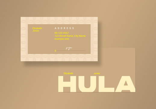 Business Card Mockup