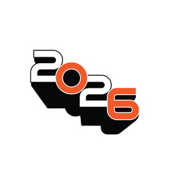 NEW YEAR 2026 LOGO VECTOR