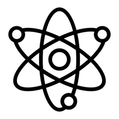 atom icon for illustration