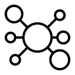 network icon for illustration