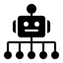 machine icon for illustration