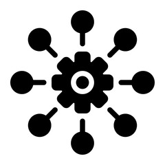 technology icon for illustration