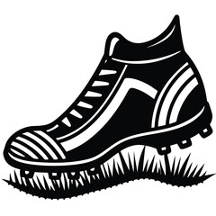 sport shoes vector illustration