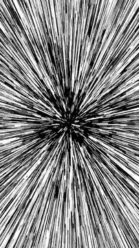 Hyper Space Warp Speed Background social vertical