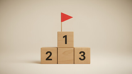 Top Priority and Leadership Icons: Ranking, Progress, and Team Focus (Set of 49 Post-it/Blocks