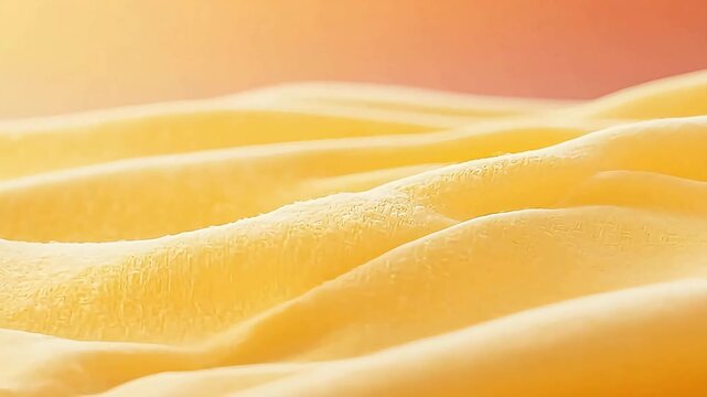 SoftYellowFabricwithWaveTexture