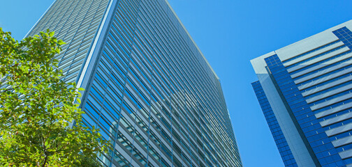 高層ビル　オフィス街