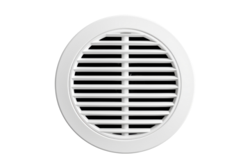Air Vent Detail: A close-up view of a circular air vent, a functional and often unseen component that quietly facilitates air circulation within indoor spaces.