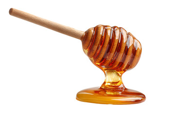 Honey Dipper with Honey Dripping