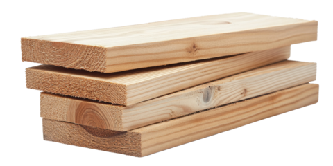 Wood Stacked Boards: Stacked wooden planks showcase the natural texture and grain, presenting a perfect building material ready for various construction and carpentry projects.