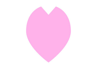 桜の花びら単体。