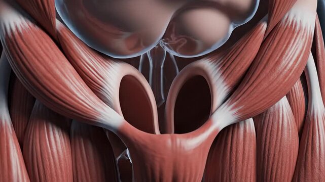 Anatomical 3D Animation of the Human Pelvic Floor Muscles