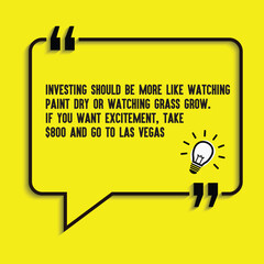 Stock and Crypto Investing Motivational Quote Sketch for Financial Freedom