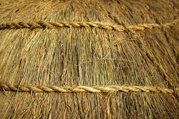 짚, 초가집, 전통방식, 엮다, 볏짚, 새끼줄, 지붕, 옛것, 만들다, 민속촌, 텍스츄어, 질감, 결