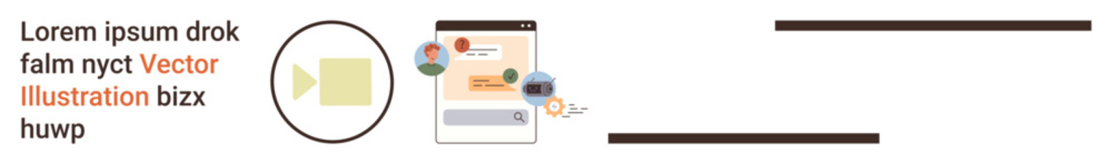 Obraz premium Online communication, digital media, messaging platforms, multimedia sharing, content creation, user interaction. A messaging app conversations and multimedia. Online communication and digital media